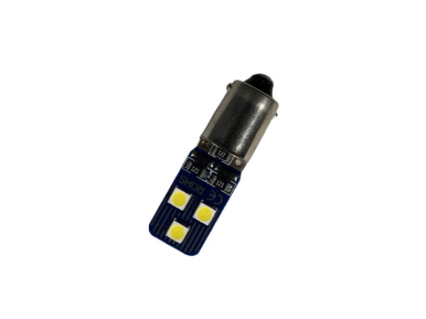 Led λάμπα BA9 με 6 led 3030 CANBUS- 1τμχ. Led λάμπα BA9 με 6 led 3030 CANBUS- 1τμχ.
