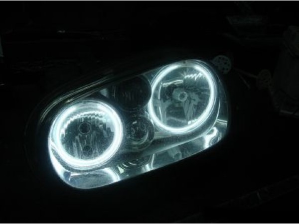 Δαχτυλίδια angel eyes για Vw Golf 4 - CCFL φθορισμού - χωρίς εγγύηση