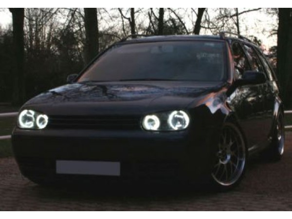 Δαχτυλίδια angel eyes για Vw Golf 4 - CCFL φθορισμού - χωρίς εγγύηση
