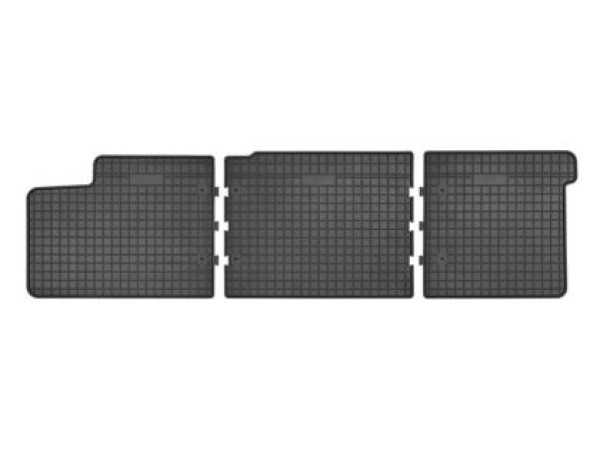 Λαστιχένια πατάκια Frogum για VW Transporter T5 T6 (2003+) - 3 θέσιο για τα πίσω καθίσματα - 3τμχ.