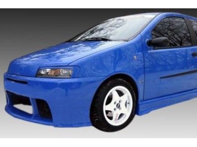Φρυδάκια φαναριών για Fiat Punto (2000+) - μαύρα