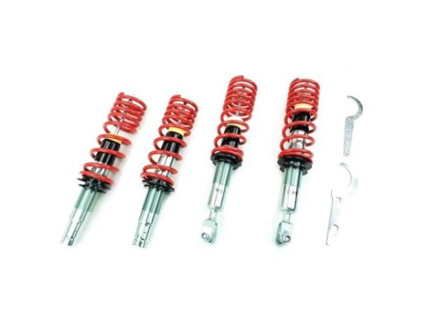 Ρυθμιζόμενη ανάρτηση για Honda Civic / CRX (1991 - 2000) - κόκκινη - 4τμχ.