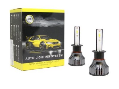 Led λάμπες Η1 για μεσαία ή μεγάλα φώτα 18000 lumen , 80 Watt - 6000K - 2τμχ.