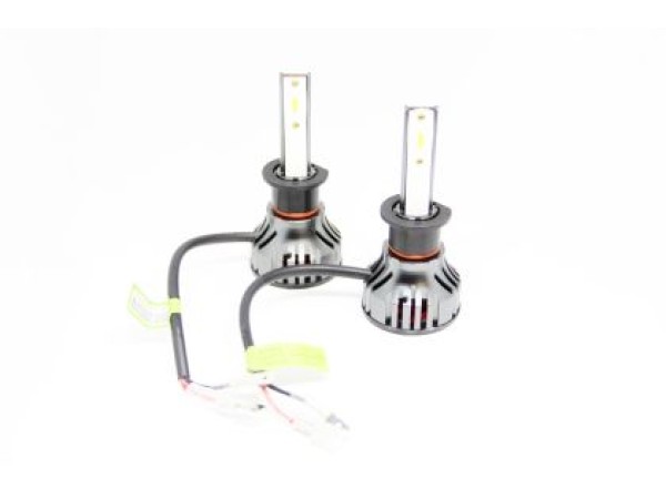 Led λάμπες Η1 για μεσαία ή μεγάλα φώτα 18000 lumen , 80 Watt - 6000K - 2τμχ.
