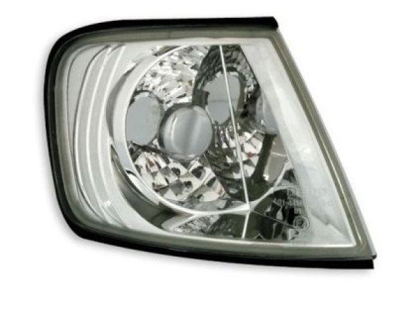 Φλας δίπλα στο φανάρι για Audi A3 (1995-2000) - χρωμίου - σετ 2τμχ.