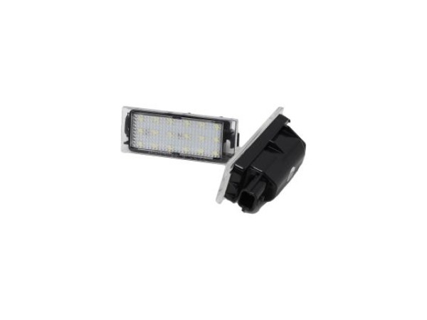 Πλαφονιέρα πίσω πινακίδας για Renalut Megane / Clio / Laguna / Twingo, 76x33 mm - 2 τμχ.