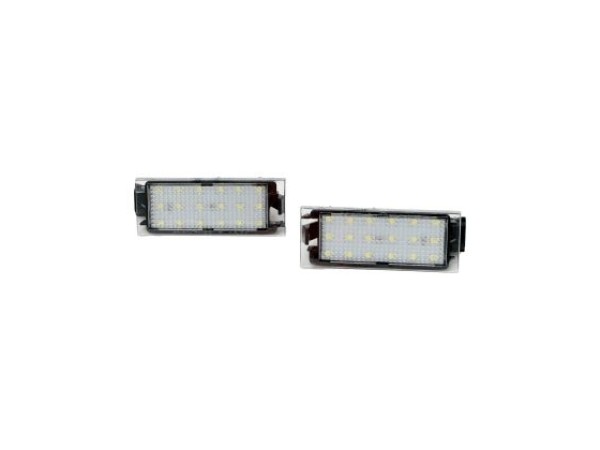 Πλαφονιέρα πίσω πινακίδας για Renalut Megane / Clio / Laguna / Twingo, 76x33 mm - 2 τμχ.