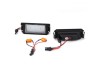 Πλαφονιέρα πίσω πινακίδας για Kia Rio / Picanto (2011-2015) / Soul (2009-2015), 97x37 mm - 2 τμχ.