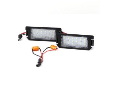 Πλαφονιέρα πίσω πινακίδας για Kia Rio / Picanto (2011-2015) / Soul (2009-2015), 97x37 mm - 2 τμχ.