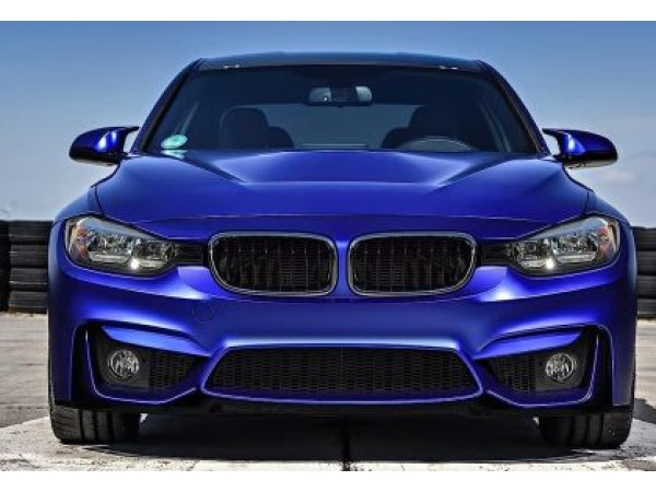 Προφυλακτήρας εμπρός για BMW F30 (2011+) - M3 με lip - χωρίς ανοίγματα για parktronic, για προβολάκια
