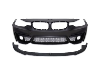 Προφυλακτήρας εμπρός για BMW F30 (2011+) - M3 με lip - χωρίς ανοίγματα για parktronic, για προβολάκια
