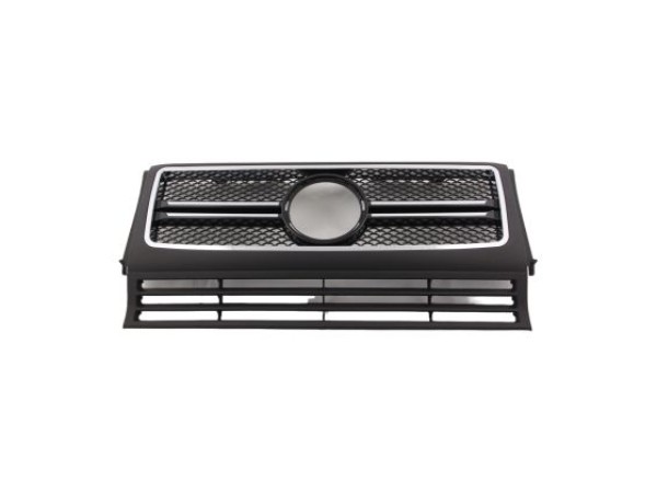 Μάσκα για Mercedes W461 / W463 G-CLASS (1990-2013) - μαύρη με πλαίσιο χρωμίου AMG