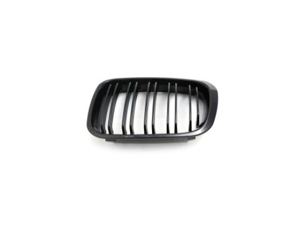Μάσκα για BMW E46 sedan / combi (1998-2001) και compact (2001-2005) - μαύρη Piano Design - 2τμχ.