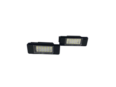 Πλαφονιέρα πίσω πινακίδας για Peugeot / Citroen / Mercedes - 2 τμχ.