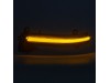 Τρεχούμενα led φλας για καθρέφτες για BMW i3, X1 E84, E90, F20, F21, F22, F23, F30, F31, F34, F32, F33, F10, F11, F07, F01, D02, D04 (2011-2019) - φιμέ με τρεχούμενο φλας - σετ 2τμχ.