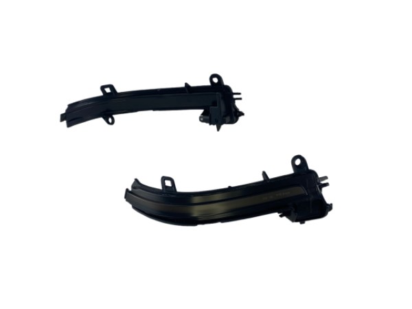 Τρεχούμενα led φλας για καθρέφτες για BMW i3, X1 E84, E90, F20, F21, F22, F23, F30, F31, F34, F32, F33, F10, F11, F07, F01, D02, D04 (2011-2019) - φιμέ με τρεχούμενο φλας - σετ 2τμχ.