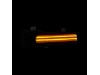 Τρεχούμενα led φλας για καθρέφτες για Mitsubishi ASX, L200 (2005+), Pajero, Pajero Sport (2008+), Outlander (2012+) - φιμέ με τρεχούμενο φλας - σετ 2τμχ.