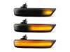 Τρεχούμενα led φλας για καθρέφτες για Ford Focus (2008-2016) - φιμέ με τρεχούμενο φλας - σετ 2τμχ.