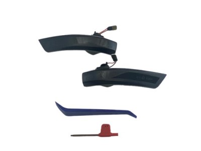 Τρεχούμενα led φλας για καθρέφτες για Ford Focus (2008-2016) - φιμέ με τρεχούμενο φλας - σετ 2τμχ.