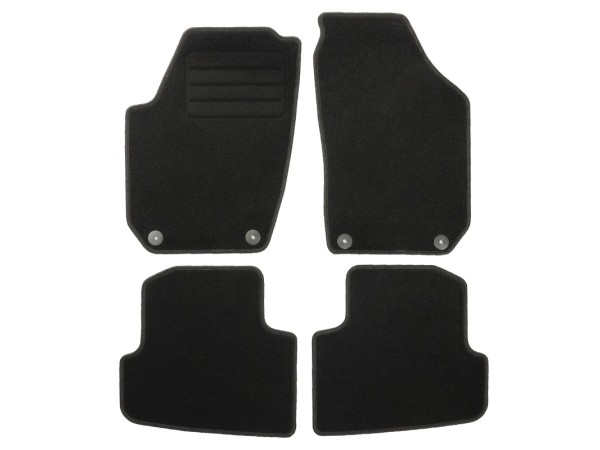 Πατάκια μοκέτα για Skoda Roomster 2006-2015 - Texer Basic - 4τμχ.