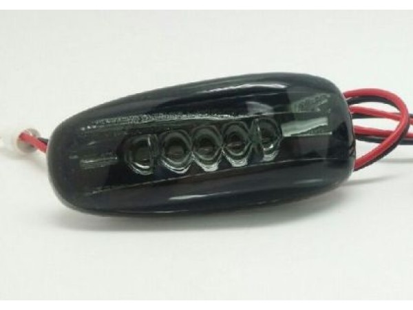 Led φλας για Mercedes W140 / W202 / W210 / W208 / Vito / Sprinter - φιμέ - σετ 2τμχ.