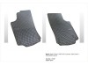 Λαστιχένια πατάκια Frogum για Opel Corsa C van / Combo C (2001-2010) - μπροστινά - 2τμχ.