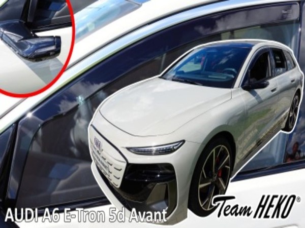 Ανεμοθραύστες Heko για Audi A6 E-tron 4/5πορτο (2024+) version with cameras - 2τμχ. εμπρός Ανεμοθραύστες Heko για Audi A6 E-tron 4/5πορτο (2024+) version with cameras - 2τμχ. εμπρός