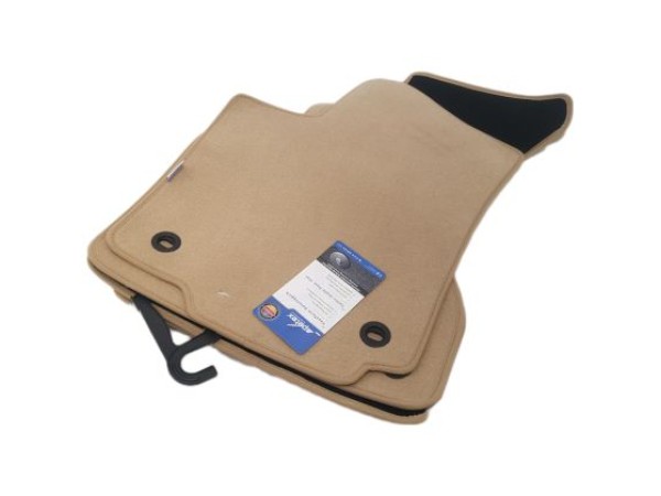 Πατάκια μοκέτα Petex για Vw Phaeton (2002-2008) - μπεζ - 4τμχ.