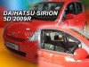 Ανεμοθραύστες Heko για Daihatsu Sirion (2005+) / SUBARU JUSTY (2007 - 2011) - 5 πορτο - 2 τμχ. εμπρός