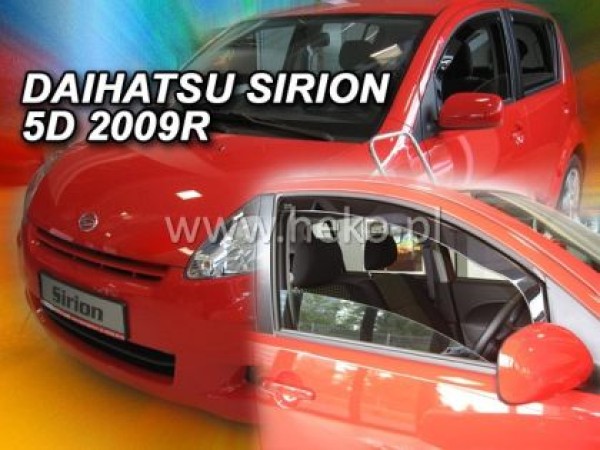 Ανεμοθραύστες Heko για Daihatsu Sirion (2005+) / SUBARU JUSTY (2007 - 2011) - 5 πορτο - 2 τμχ. εμπρός
