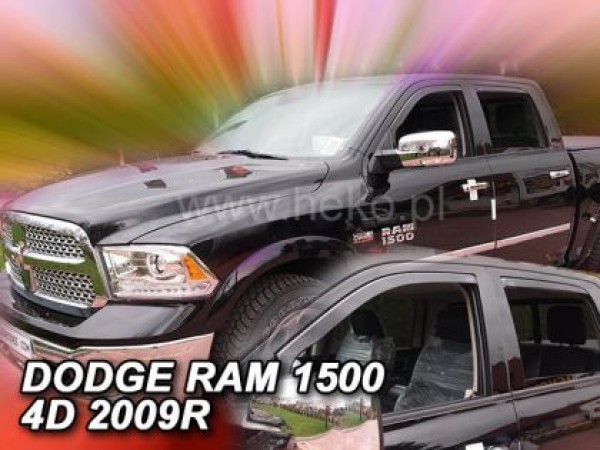 Ανεμοθραύστες Heko για Dodge Ram 1500 (2009-2018) 4 πορτο μήκος των πισινών 68cm- 4 τμχ. εμπρός και πίσω