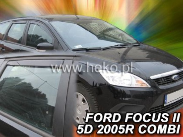 Ανεμοθραύστες Heko για Ford Focus II (2004-2011) combi - 4 τμχ. εμπρός και πίσω