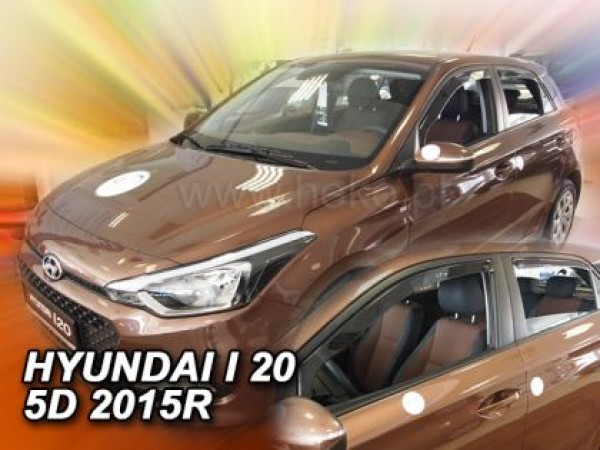 Ανεμοθραύστες Heko για Hyundai i20 (2015-2019) 5 πορτο - 4 τμχ. εμπρός και πίσω