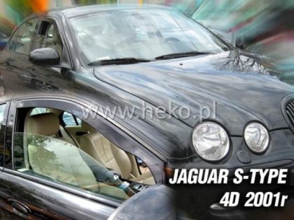 Ανεμοθραύστες Heko για Jaguar XF (2007-2015) sedan - 4 τμχ. εμπρός και πίσω