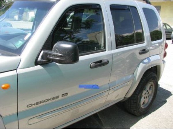Ανεμοθραύστες Heko για jeep Cherokee / Liberty (2001-2006) 5 πορτο - 4 τμχ. εμπρός και πίσω