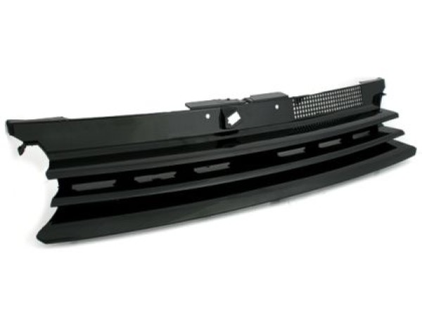 Μάσκα χωρίς σήμα για Vw Golf 4 - μαύρη με 3 γρίλιες Μάσκα χωρίς σήμα για Vw Golf 4 - μαύρη με 3 γρίλιες