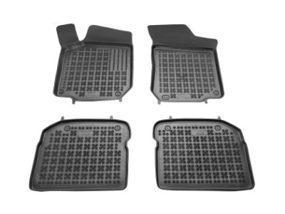 Λαστιχένια πατάκια Rezaw-Plast για Wv Golf 4 / Wv Bora / VW Beetle / VW Jetta / Skoda Octavia (1997-2010) / Seat Leon και Toledo (1999-2005) - τύπου σκαφάκι - 4τμχ.