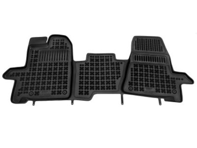 Λαστιχένια πατάκια Rezaw-Plast για Ford Transit Custom / Tourneo Custom (2013+) - 3 θέσιο τύπου σκαφάκι - 1τμχ.