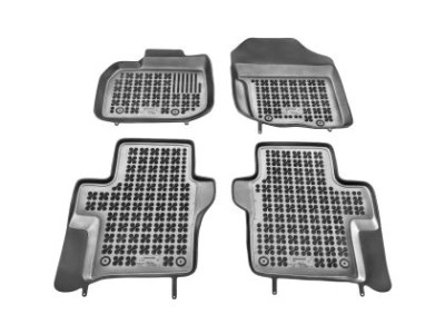 Λαστιχένια πατάκια Rezaw-Plast για HONDA City V (2008 - 2013) - τύπου σκαφάκι - 4τμχ.