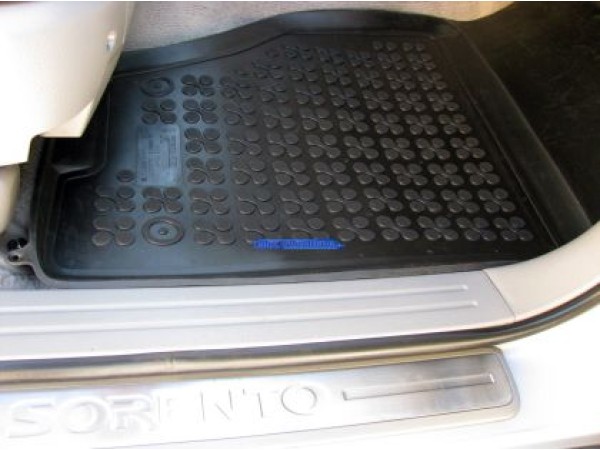 Λαστιχένια πατάκια Rezaw-Plast για Kia Sorento (2003-2009) - τύπου σκαφάκι - 4τμχ.