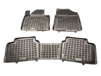 Λαστιχένια πατάκια Rezaw-Plast για KIA Optima IV (2015-2019) - τύπου σκαφάκι - 3τμχ.