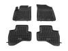 Λαστιχένια πατάκια Rezaw-Plast για Toyota Aygo / Citroen C1 (2014-2021) - τύπου σκαφάκι - 4τμχ.