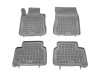 Λαστιχένια πατάκια Rezaw-Plast για Mercedes 211 E-Class / W219 CLS (2002-2010) - τύπου σκαφάκι - γκρι - 4τμχ.