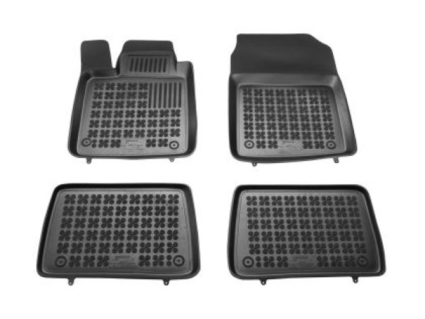 Λαστιχένια πατάκια Rezaw-Plast για Renault Twingo II (2007-2014) - 3-door - τύπου σκαφάκι - 4τμχ.