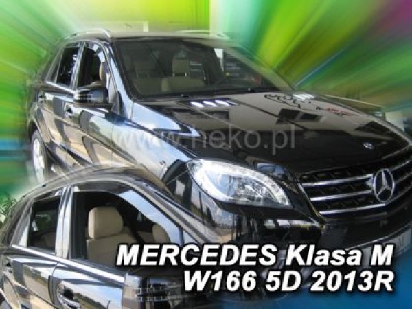 Ανεμοθραύστες Heko για Mercedes ML W166 (2011+) / GLE W292 (2016-2019) 5 πορτο - 4 τμχ. εμπρός και πίσω
