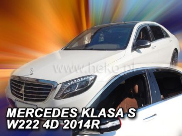 Ανεμοθραύστες Heko για Mercedes S-Class W222 (2013+) sedan - 4 τμχ. εμπρός και πίσω
