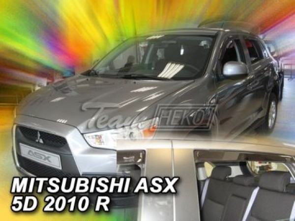 Ανεμοθραύστες Heko για Mitsubishi ASX (2010+) 5 πορτο - 4 τμχ. εμπρός και πίσω