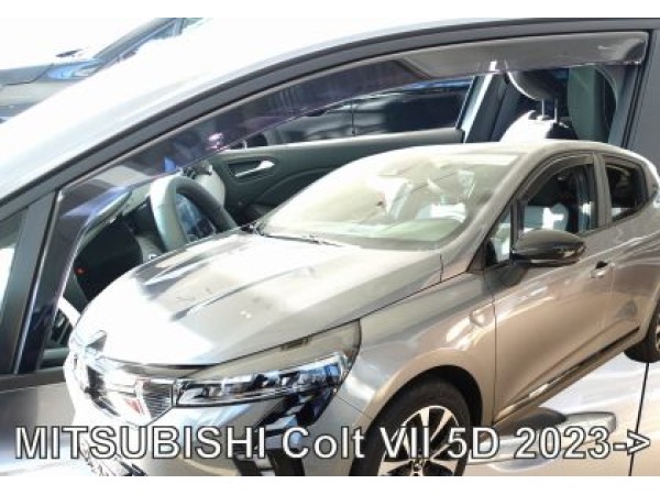 Ανεμοθραύστες Heko για Mitsubishi Colt (2023+) - 2τμχ. εμπρός