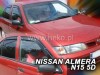 Ανεμοθραύστες Heko για Nissan Almera (2000-2006) 4, 5 πορτο - 2 τμχ. εμπρός