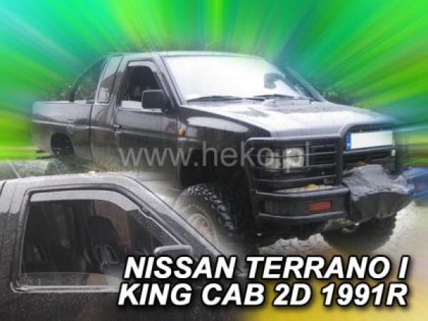 Ανεμοθραύστες Heko για Nissan Terrano 2 / Ford Maverick (1993-2004) 5 πορτο - 4 τμχ. εμπρός και πίσω